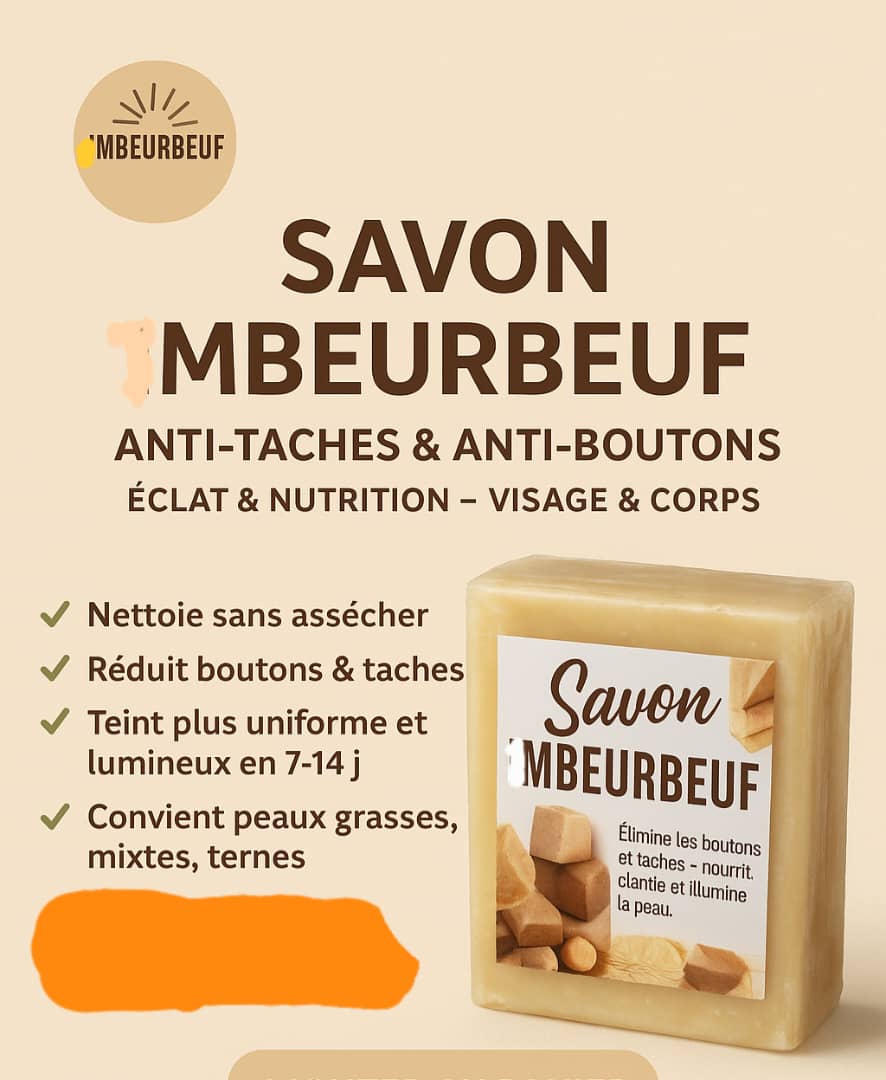 Savon clarifiant et anti-taches MBEURBEUF